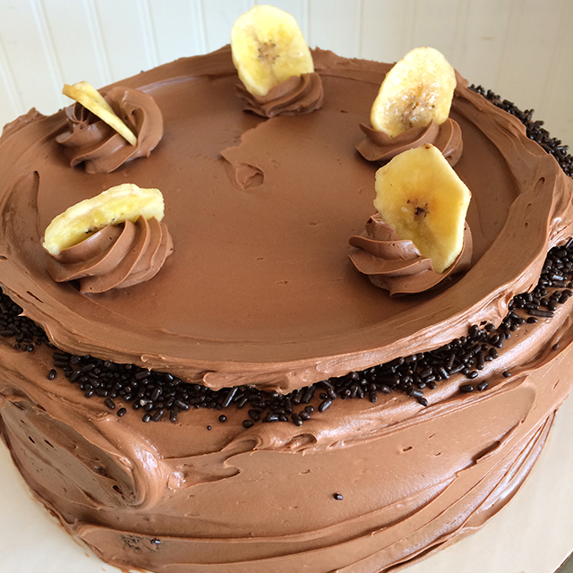 Order Banana Glaze Cake Online From Kawaii Cakes-Online Cake Delivery ,Chennai