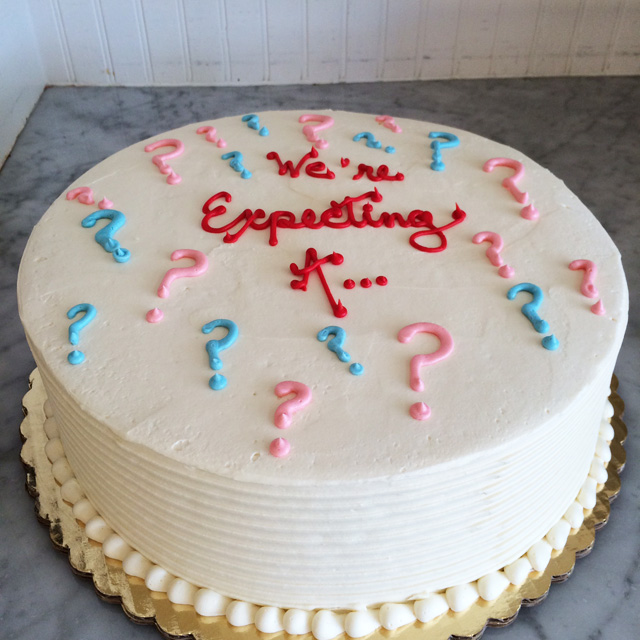 Gender Reveal Cake - The Cakeroom Bakery Shop
