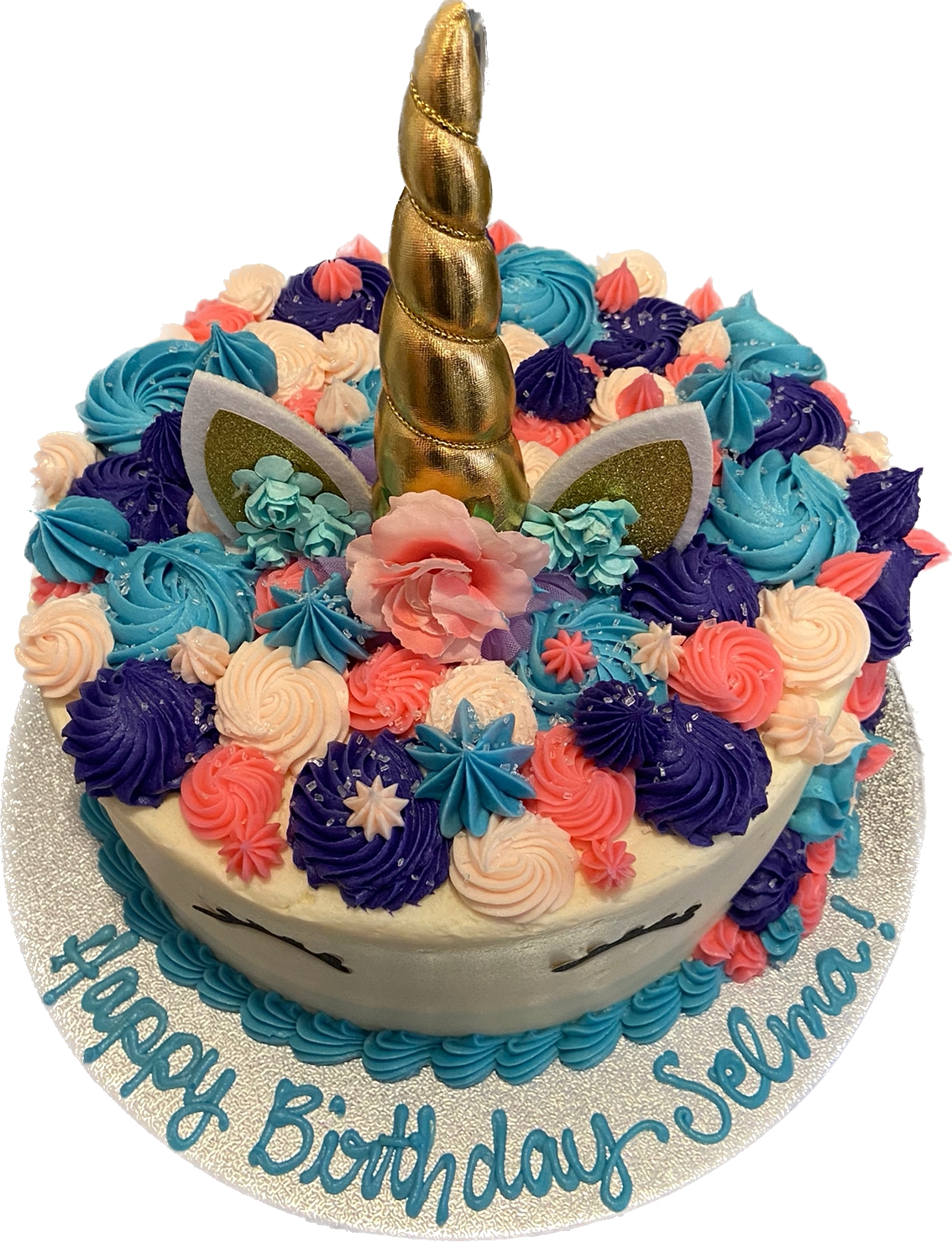 Our Unicorn girls birthday cake design! - Elite Cake Designs | Facebook
