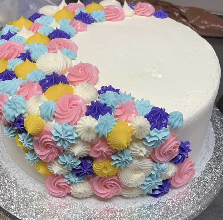 Floral Confetti Cakes — Round House Bakery