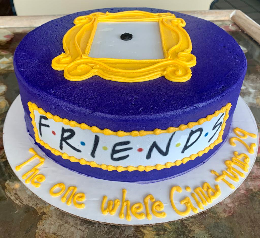 Friends Cake - 1101 – Cakes and Memories Bakeshop